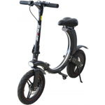 Bicicleta electrica pliabila Breckner Germany BE 350-10 N PRO, 350 W, 10Ah, culoare negru, roti 14", autonomie 20-32 km, greutate neta/bruta 20/22.5 kg