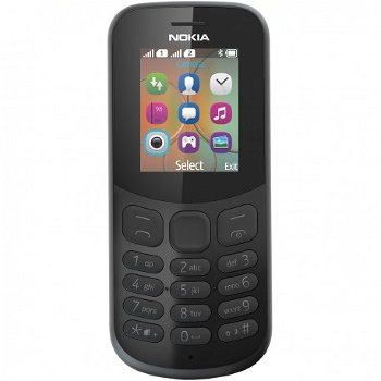 Nokia 130 2017 Dual Sim Black, Nokia