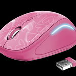 Mouse Trust Yvi FX, Wireless, roz, TRUST