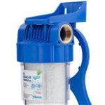 Kit filtru anticalcar cu polifosfati AquaPUR, 10", protectie masina spalat, centrala, boiler