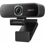 Camera Web Anker PowerConf C302 Smart FullHD, 2K, Autofocus, Noise-Cancelling, HDR, 30fps, Streaming, Corectie Low-Light, Negru, Anker