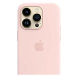 Husa iPhone 14 Pro silicone Chalk pink, Apple
