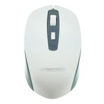 Mouse optic fara fir, 4D, Bluetooth v.5.0, Esperanza Sargas 94668, 105 x 60 x 35 mm, 1600 DPI, alb cu gri