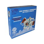 Jucarie - Seturi de constructie - Usi si ferestre (250 piese), Open Brick Source