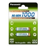Acumulator Panasonic NiMh 1000mAh AAA 2 buc.