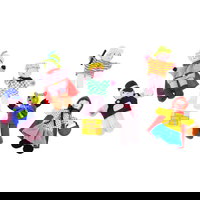 Set papusi degetar - Povestile copilariei, BIGJIGS Toys, 2-3 ani +, BIGJIGS Toys