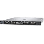 Server DELL PowerEdge R250, Rack 1U, Intel Xeon E-2314 4 C / 4 T, 2.8 GHz - 4.5 GHz, 8 MB cache, 65 W, 32 GB DDR4 ECC, 2 x 2 TB HDD, 4 x LFF, 450 W, Fara sistem de operare