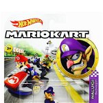 Masina Hot Wheels Mario Kart Waluigi Badwagon Die-cast (gjh54) 