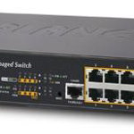 Switch, Planet, L3 Gigabit Ethernet, Negru