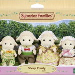 Set 4 Figurine, Sylvanian Families Sheep Family, 8 cm, Epoch