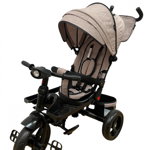 Tricicleta cu scaun reversibil si pozitie de somn, SL02 - Crem