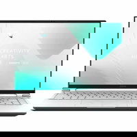 Gigabyte Laptop Gigabyte AERO 14 BMF, 14 inch QHD+, Intel Core i7-13620H, 16GB RAM 512GB SSD, nVidia RTX 4050 6GB, Windows 11 Home, Argintiu, Gigabyte