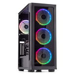 PC Gaming BALAUR Ultra Plus, AMD Ryzen 5 7600 3.8GHz, 32GB DDR5, 1TB SSD, RTX 4060 8GB GDDR6, Iluminare RGB, 