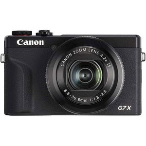 Camera foto digitala CANON PowerShot G7X MARK III + Acumulator Canon NB-13L, 4K, 20.1Mp, 4.2x, 3 inch, Negru