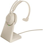 Casti Jabra Evolve2 65 Link380a MS Mono Stand Beige