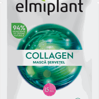 Elmiplant Mască servețel cu colagen, 1 buc, Elmiplant Elmiplant Mască servețel cu colagen, 1 buc, Elmiplant