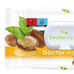 Dr. Wipes Servetele umede pentru ingrijirea copiilor ARGAN OIL cu capac, 72 bucati, DOCTOR WIPE'S
