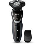 Aparat de barbierit Philips Shaver S5110/06, Fara fir, Dry, 40 minute, Li-Ion, Gri/Alb