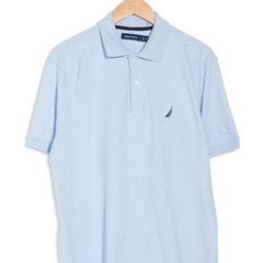 Imbracaminte Barbati Nautica Solid Interlock Polo NOONBLUHTR