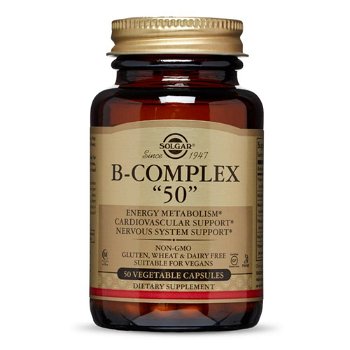 Vitamina B 50 COMPLEX 50 capsule Solgar, natural, Solgar