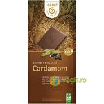 Ciocolata cu lapte si cardamon, eco-bio, 100 g, Fairtrade - Gepa, GEPA - THE FAIR TRADE COMPANY