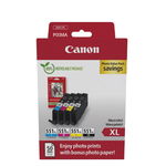 CANON pachet cerneala CLI-551xl Photo value pack, capacitate: black (665