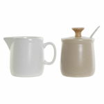 Recipient pentru lapte și zahăr DKD Home Decor Gresie (2 pcs), DKD Home Decor