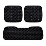 Set 3 huse pentru sezut scaune auto, culoare neagra