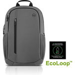 Rucsac Laptop Ecoloop Urban Backpack CP4523G S 14-16inch Gri, Dell