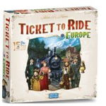 Joc de societate, Ticket to Ride, Europa, 15th Anniversay Edition, limba engleza, 