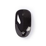 mouse wireless nedis, 1000dpi, 3 butoane, negru, NEDIS