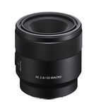 Sony SEL50M28 E Mount Full Frame 50 mm F2.8 Macro Prime Lens - Black