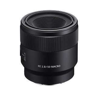 Sony SEL50M28 E Mount Full Frame 50 mm F2.8 Macro Prime Lens - Black
