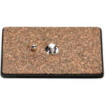 Placa cu eliberare rapida pentru trepiede, Velbon, QB 6RL, Maro