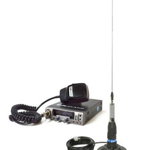 Kit Statie radio CB Midland M10 + Antena Midland ML145 cu magnet