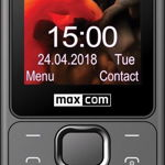 Telefon mobil MaxCom MM142, Dual SIM, 32GB, 2G, Gri, Maxcom