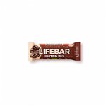 Lifebar baton cu proteine si ciocolata raw BIO 47g, Lifebar