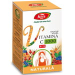 Vitamina C 1000 Naturala 10 plicuri solubile*5 gr, Fares