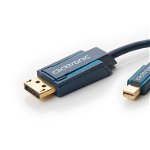 Cablu Profesional 1m mini DisplayPort - DisplayPort 2560x1600p Apple MacBook/Pro/Air OFC cupru AWG32 Clicktronic, Clicktronic