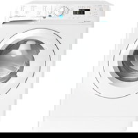 Masina de spalat rufe frontala slim INDESIT BWSA 61051 W EU N, 6 kg, 1000rpm, Clasa F, alb