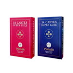 Set 2 pachete carti de joc Super Luxe grafica in stil francez, Piatnik