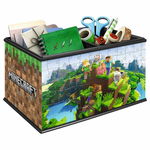 Puzzle 3D. Cutie depozitare Minecraft
