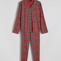 Reserved - MEN`S PYJAMA - roșu, Reserved Reserved - MEN`S PYJAMA - roșu, Reserved