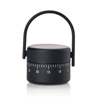 Zone Denmark Cronometru de bucatarie Timer Black Singles, Zone Denmark