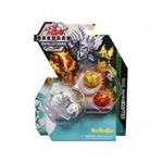 Bakugan Pachet Starter 3 Bakugani S4 Gillator Ultra, Hydorous si Blitz Fox, 