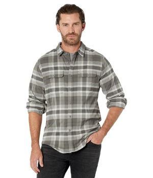 Imbracaminte Barbati Prana Great Valley Flannel Slim Fit Flint, Prana