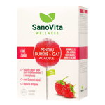 Acadele pentru durere in gat fara zahar SanoVita Wellness, 5 buc, naturale, Sanovita Wellness