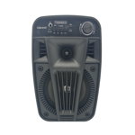 Boxa Activa Portabila Bluetooth, Soundvox™ ZQS-6107, 20 W, USB, TF/SD Card, Aux, Radio FM, Lumini, Neagra, Soundvox