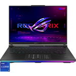 Laptop Gaming ASUS ROG Strix SCAR 16, G634JZR-RA082, 16-inch, QHD+ 16:10 (2560 x 1600, WQXGA), ROG Nebula HDR Display, I9-14900HX, Intel   UHD Graphics, RTX 4080, 240Hz, 2x DDR5 SO-DIMM slots 2x PCIe,