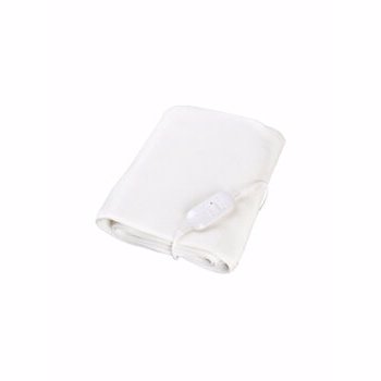 Patura cu incalzire electrica ECG ED 8026 150X80 cm 60 W alb ed 8026